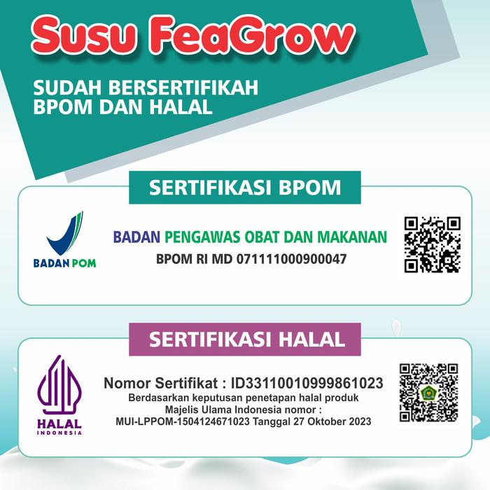 

FeaGrow - 3 Box Susu Bubuk Kambing Etawa Premium Plus Rasa Gula Aren 350gr Dairy Milk Gula Aren