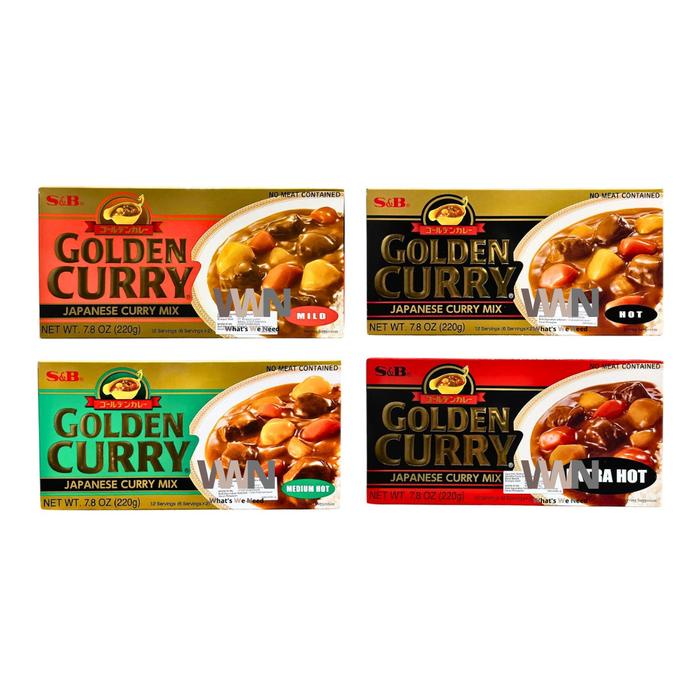 S&B Golden Curry 220gr - Kari Jepang Golden Curry Mix