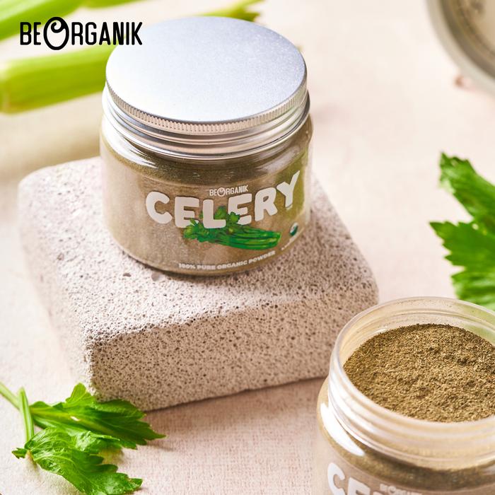

Beorganik Pure Celery Powder / Seledri Bubuk Import Organik 75gr