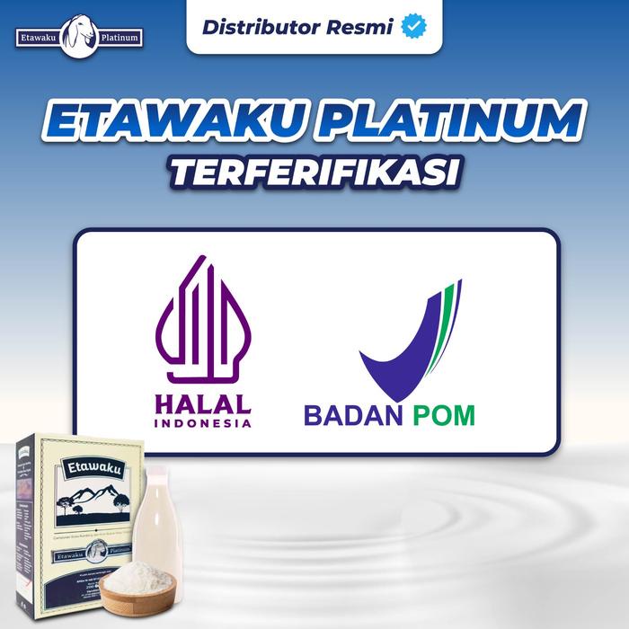 

2 Box Etawaku Platinum Original Official Susu Kambing Etawaku Plus Krimer Nabati 200gr
