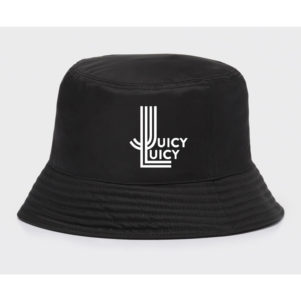 Topi Bucket Juicy Luicy Band Logo Musik Indie