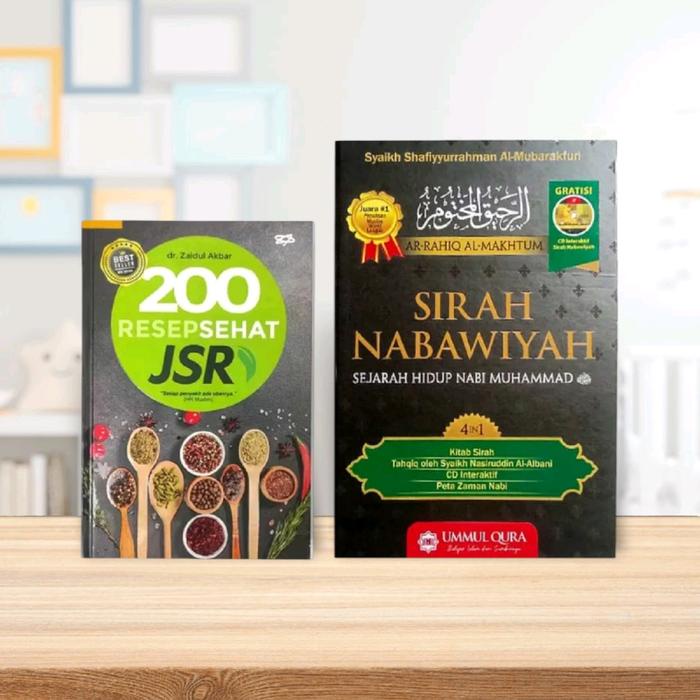 

Diskon Paket 2 Buku 200 Resep Sehat Jsr , Sirah Nabawiyah " Sejarah Hidup Nabi Muhammad " ( Isi 2