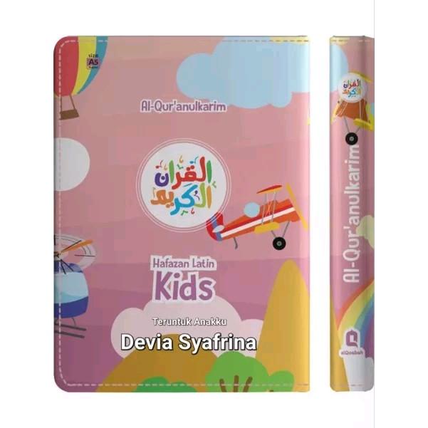 

Produk Viral Al Quran Custom Nama Kain Satin Pesawat Hafazan Alqosbah Cod