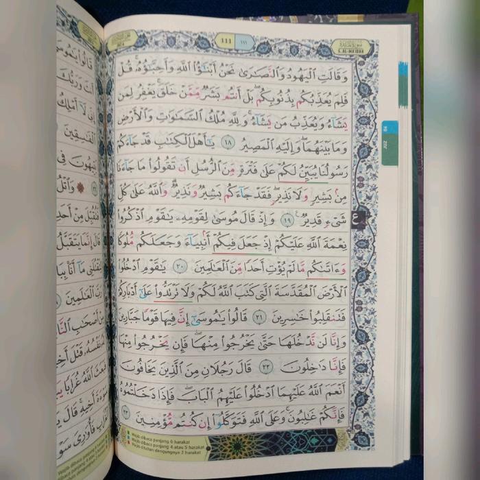

Viral Mushaf Al Qur'An Ash-Shahib Besar Tajwid Warna Rasm Utsnani Packing Aman