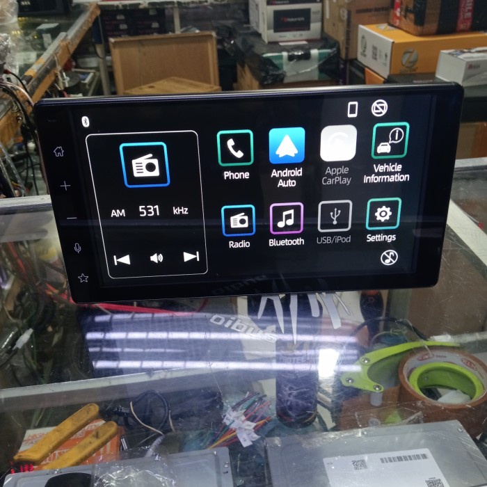 New Head Unit Android Pioneer Oem Appel Carplay 9Inch Original