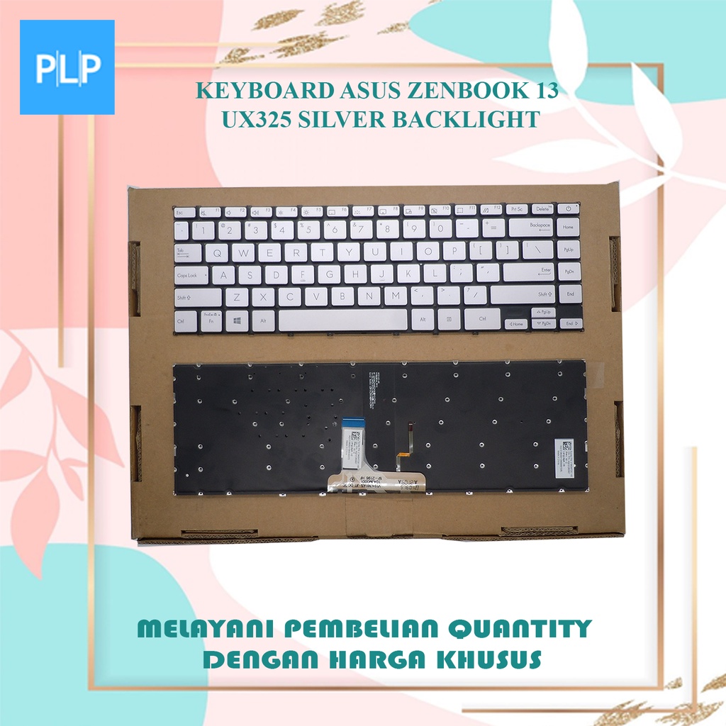 Keyboard Asus Zenbook 13 ux325 Silver Backlite