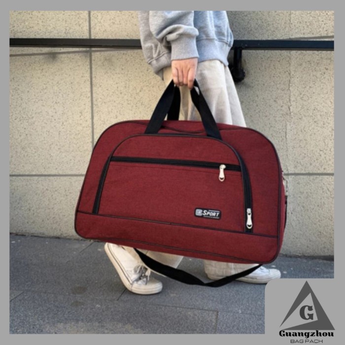 TERMURAH Tas Travel Wanita - Tas Pakaian Travel Traveling Bag Jinjing Jumbo