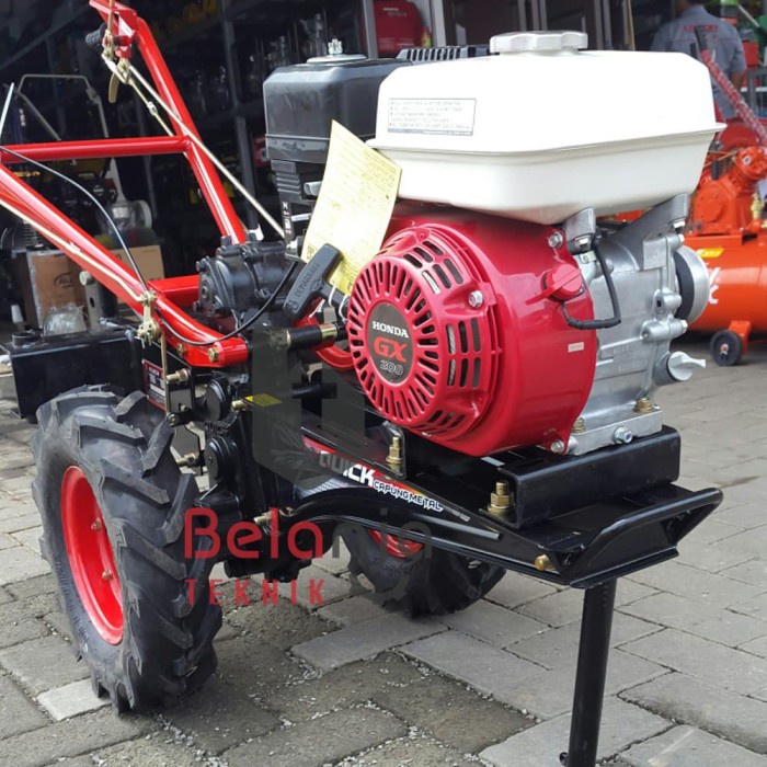 Mesin Traktor - Quick Capung Metal + Mesin Engine Honda Gx 200