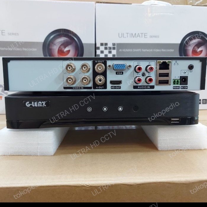 DVR 4 GLENZ 5MP P6S / P6SLITE DVR G-LENZ 4 ANNEL 5 MP 4