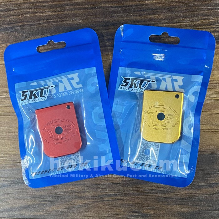 Promo Terbatas 5Ku Aluminum Sti Style Skinny Slim Magazine Mag Base For Tm Hi-Capa Aman