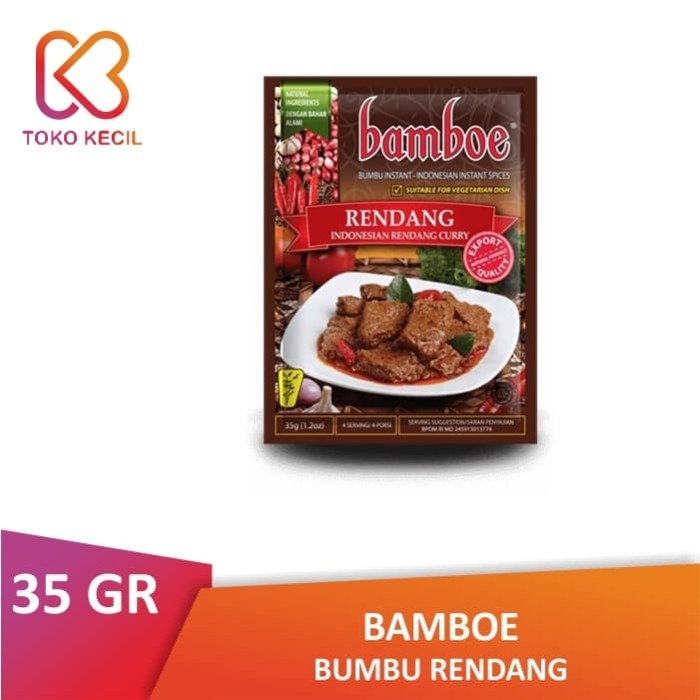 

LIMITED EDITION [PACK] Bamboe Bumbu Rendang 35 GR