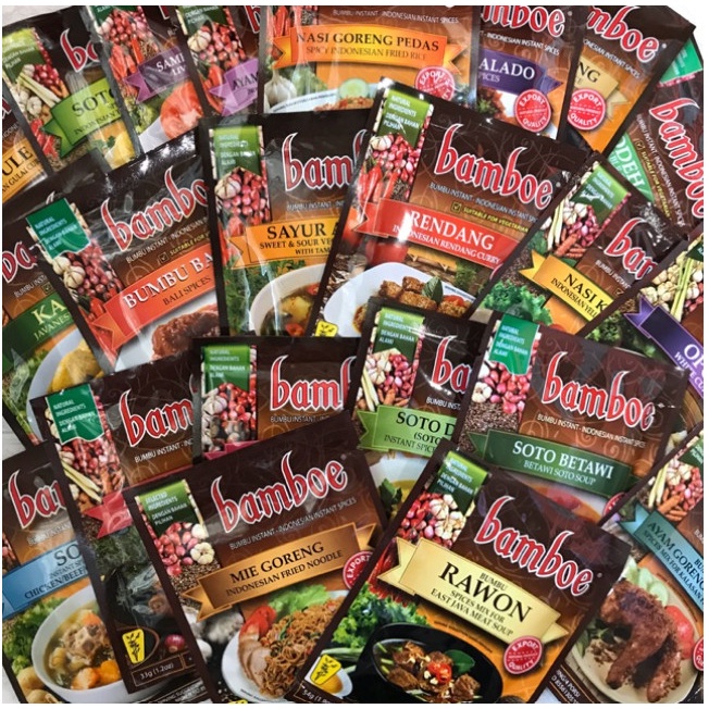 

TERBAIK BUMBU INSTANT BAMBOE INSTAN 45 GRAM