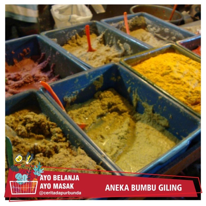 

PROMO SPECIAL ANEKA BUMBU SIAP MASAK / BUMBU GILING per bungkus
