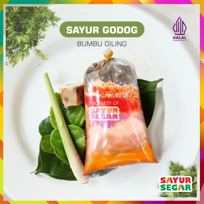 

NEW Bumbu Racik Giling Sayur Godog - [1 Pack] Lengkap
