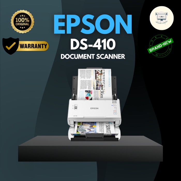 SCANNER EPSON WORKFORCE DS-410 DOCUMENT SCANNER DUPLEX