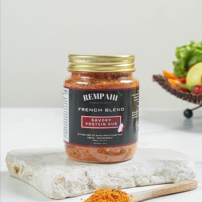 

BERMUTU Rempahi Special Mix Rub Original Bumbu Marinasi Rendah Kalori 105gr