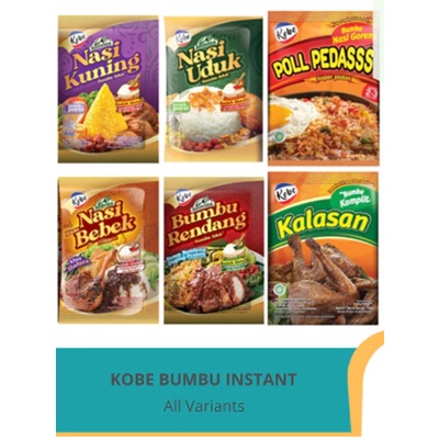 

SPECIAL Bumbu Instan Kobe Nasi Kuning Rendang Bebek Uduk 15 gram
