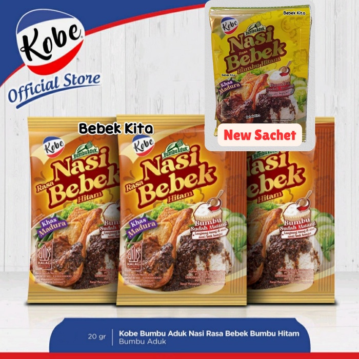 

STOK TERBATAS Kobe Bumbu Aduk Nasi Bebek Madura