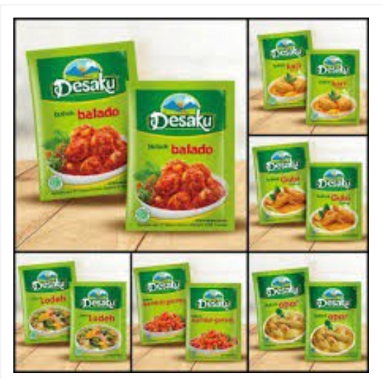 

TERBARU DESAKU ANEKA BUMBU NUSANTARA 12,5 GRAM BALADO SAMBAL KARI GULAI OPOR
