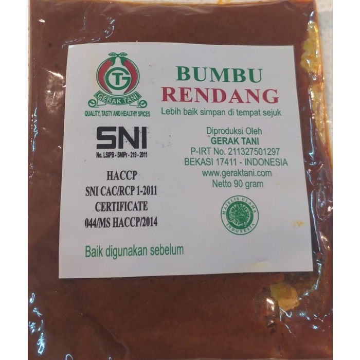 

TERLENGKAP Bumbu Masak Gerak Tani