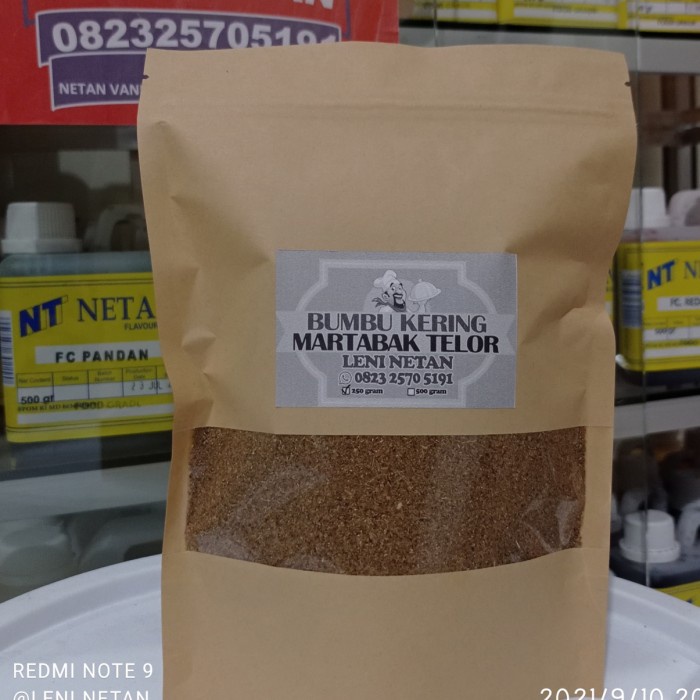 

CUCI GUDANG BUMBU KERING MARTABAK TELOR ASLI LEBAKSIU UKURAN 250GR