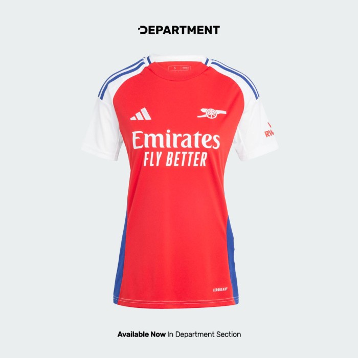 ADIDAS ARSENAL FC 24/25 HOME JERSEY IS8147  Jersey Bola Wanita ORIGINAL