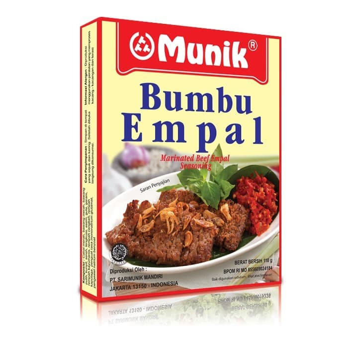 

GRATIS ONGKIR Bumbu Empal Munik - 110 gr