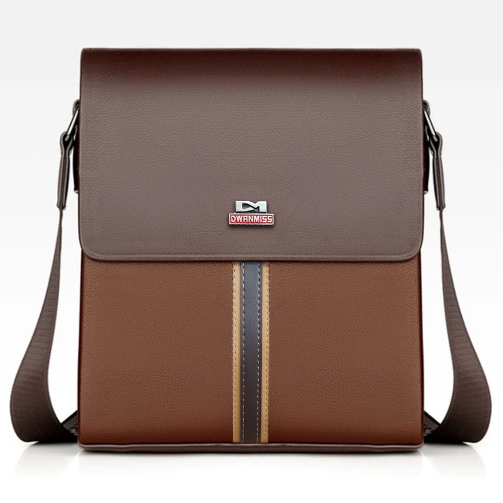 FREE ONGKIR RAMADAN SALE TAS PRIA TAS KULIT AC0142 SELEMPANG KULIT SINTETIS 100% ANTI AIR ORIGINAL