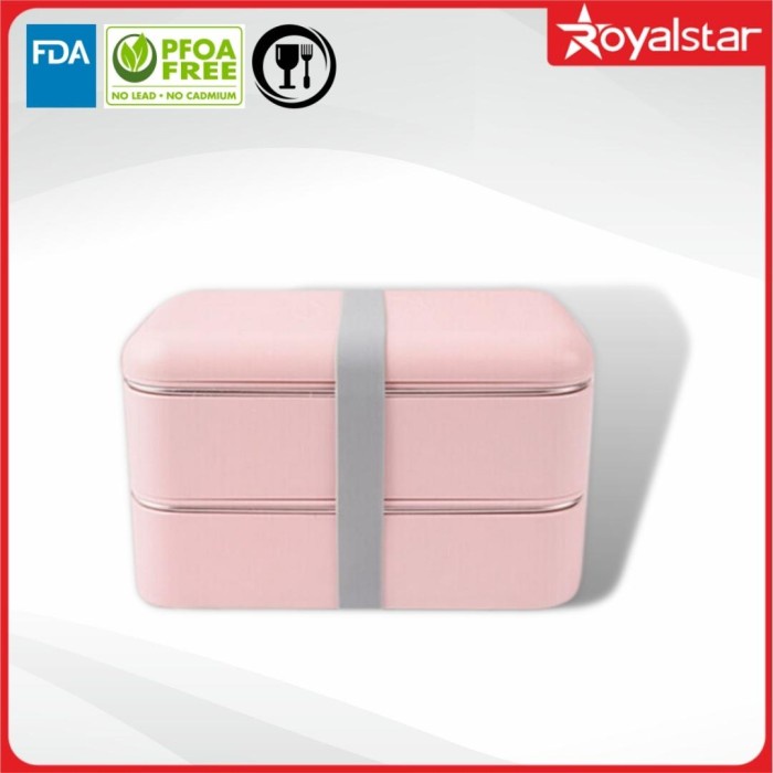 Royalstar Kotak Bekal Susun Stainless Sus 304 Kotak Makan Minimalis