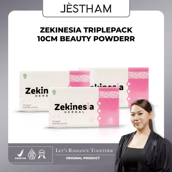 

ZEKINESIA TRIPLEPACK 10CM BEAUTY POWDERR TERMURAH