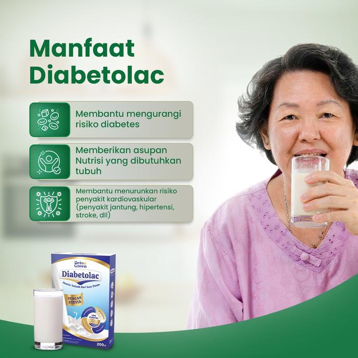 

DIABETOLAC PAKET 2 SUSU KAMBING MURNI PEMANIS ALAMI STEVIA BEST SELLER