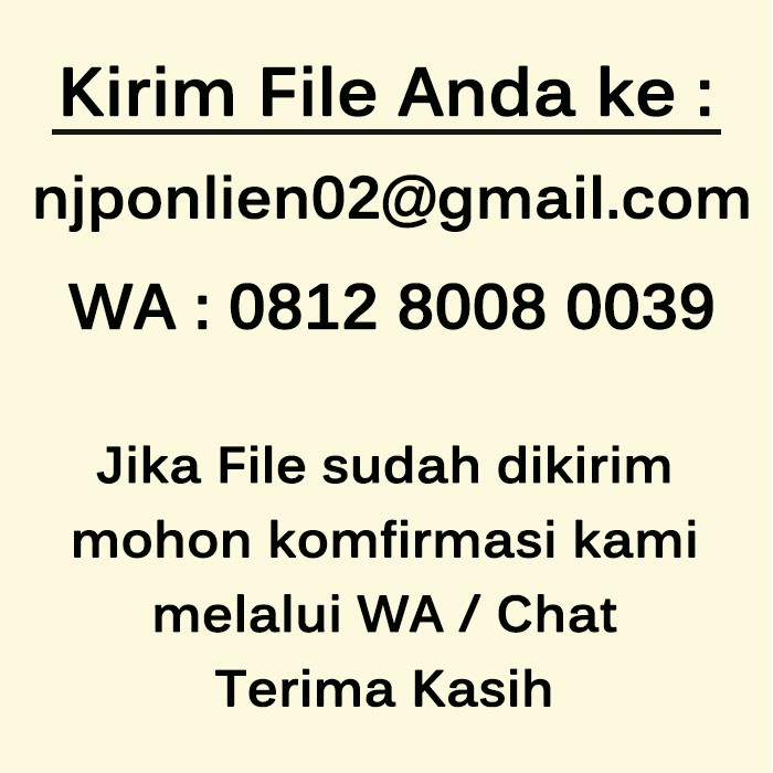 

JTTOP" ADDITIONAL TAMBAHAN FINISHING LIPAT