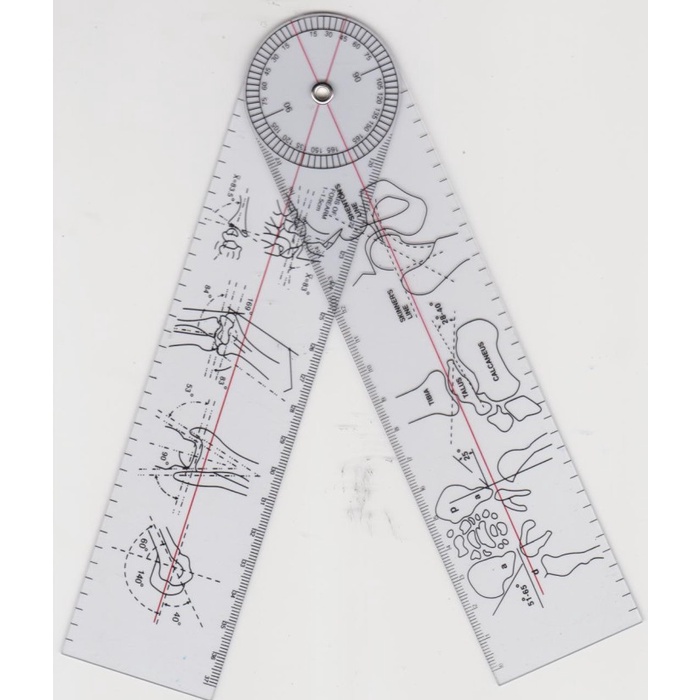 

JTTOP" GONIOMETER ALAT FISIOTERAPI/ PENGGARIS SUDUT