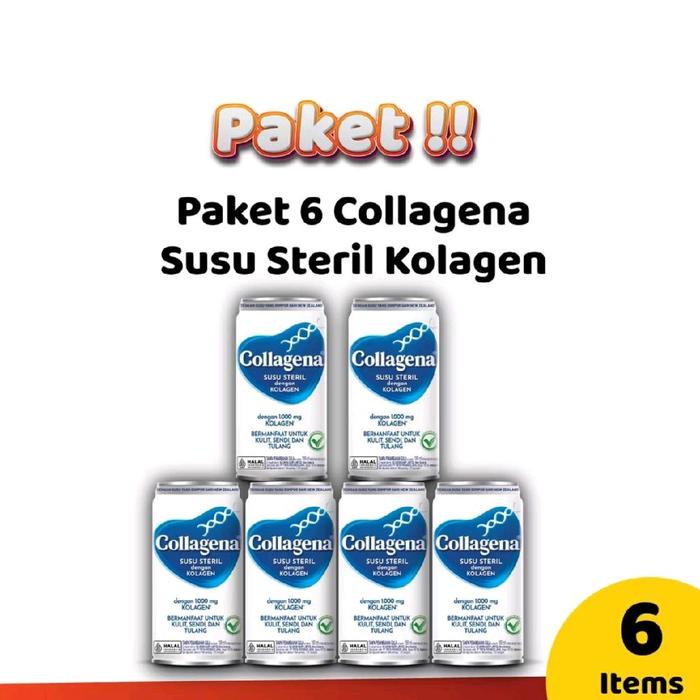 

terbaru !!! collagena susu steril kolagen paket 6 pcs milk ready