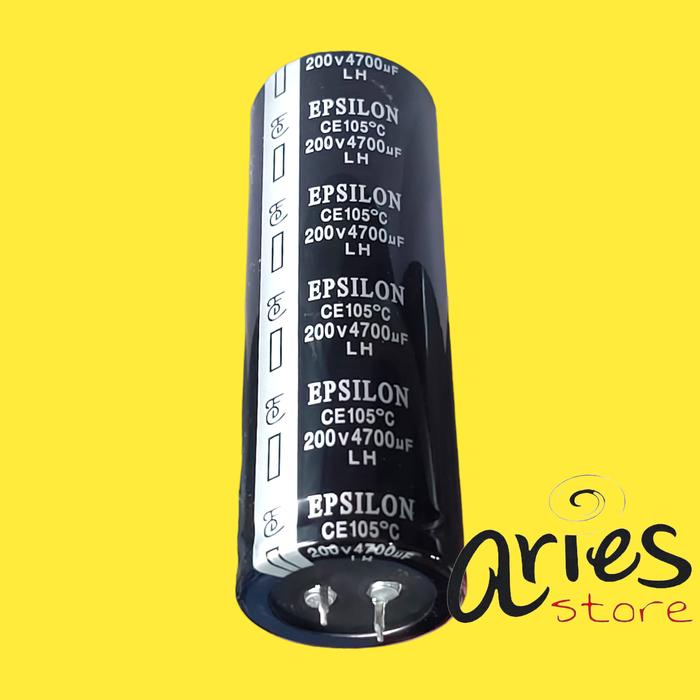 terbaru  elco epsilon 4700uf 200v ready