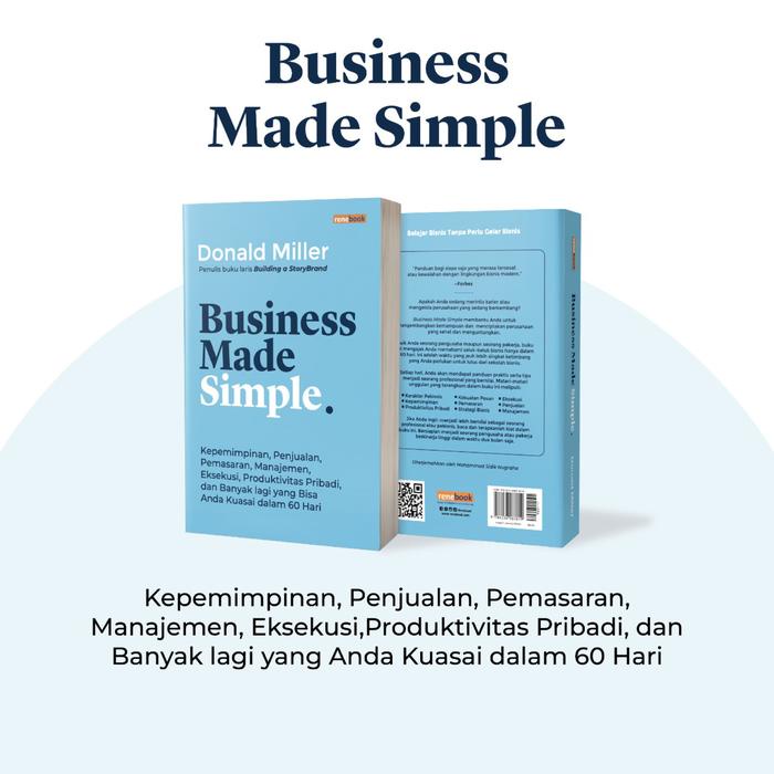 

SALE !!! PAKET SPESIAL BUKU BISNIS THE E-MYTH REVISITED DAN BUSINESS MADE SIMPLE - RENEBOOK READYY