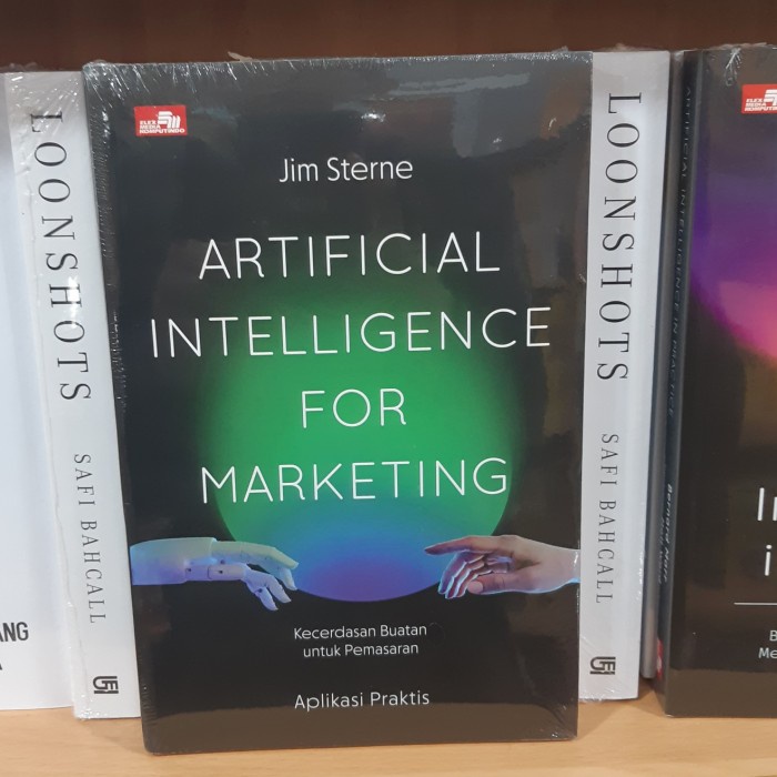 

SALE !!! BUKU ARTIFICIAL INTELLIGENCE FOR MARKETING KECERDASAN BUATAN JIM STERN READYY