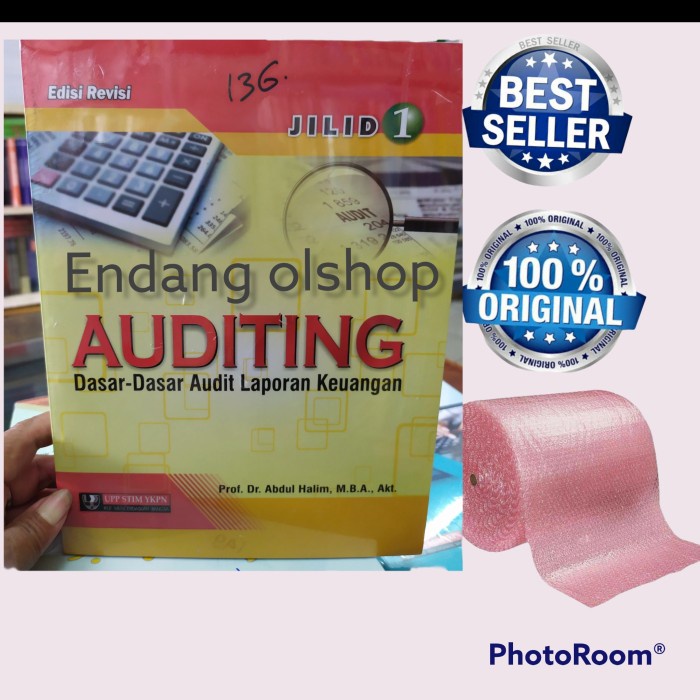 

SALE !!! AUDITING JILID 1 EDISI REVISI ABDUL HALIM READYY