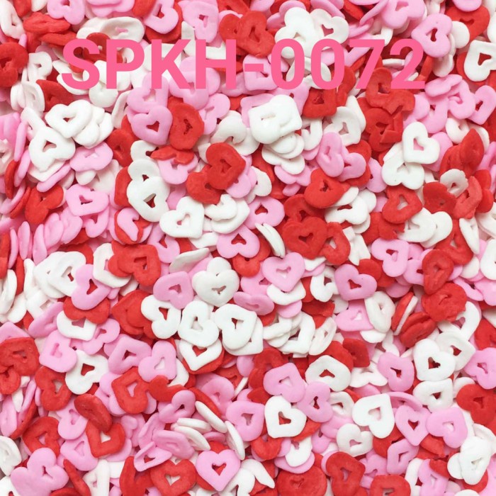 

Spkh-0072 Sprinkles Sprinkle Sprinkel 500Gr Hari Valentine