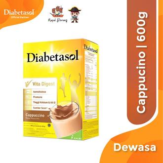 

terbaru !!! diabetasol cappucino 570 gram ready