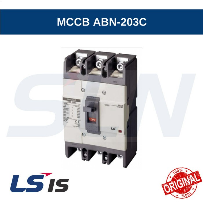 MCCB LS IS ABN203C 3 PHASE 100A/125A/150A/175A/200A/225A/250A (AMPERE)