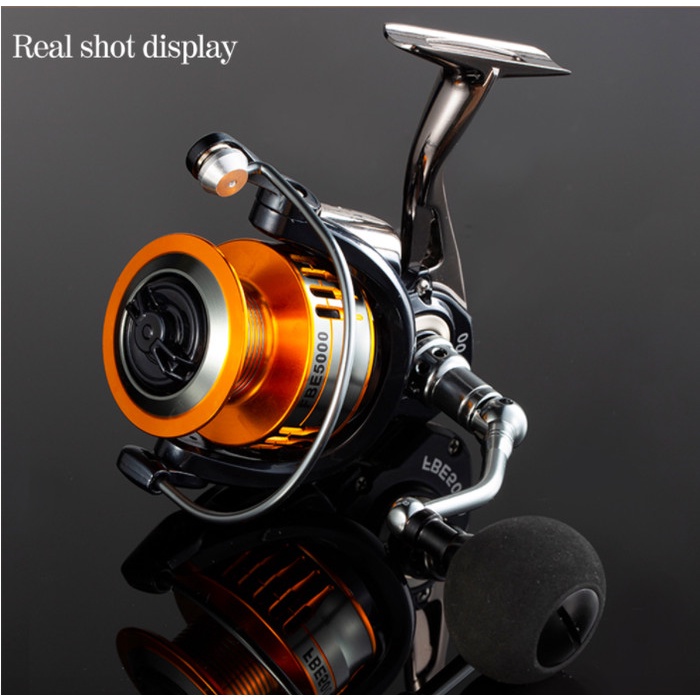 Reel Pancing Fbe 2000-7000 Bearing 17+1Bb Metal Spool One Way Drag 8Kg