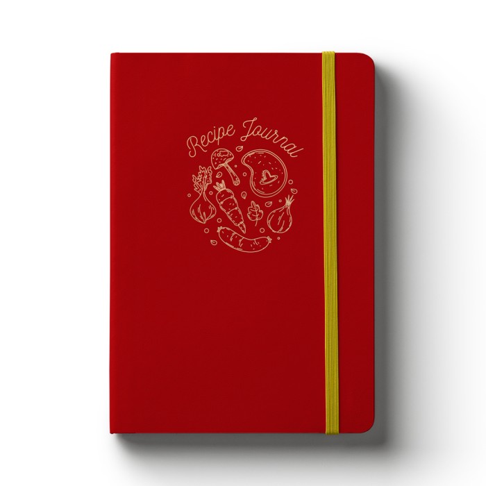 

A5 Recipe Journal Red TERLARIS/TERMURAH/TERPOPULER