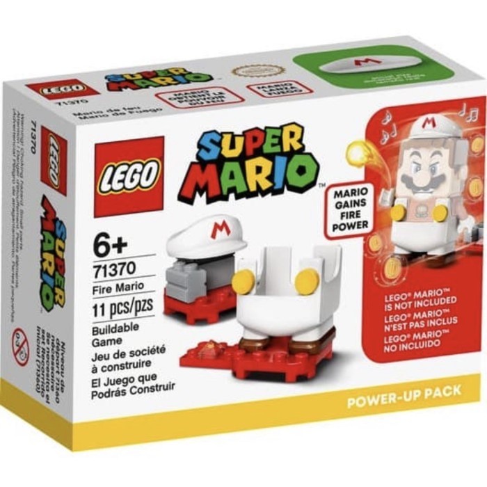 Lego 71370 Mario Power Up Pack Fire Mario Outfit Baju Lego Mario Fire