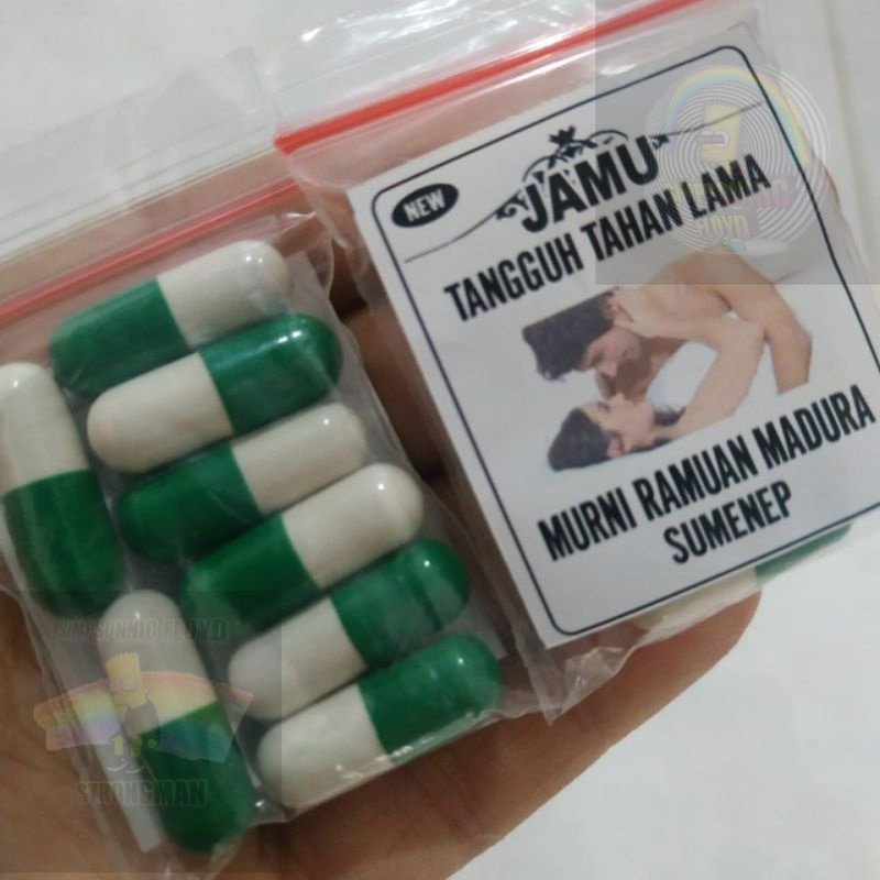TERMURAH Obat Kuat Pria Tahan Lama Herbal Penambah Stamina Pria Original Asli Manjur Ramuan Madura