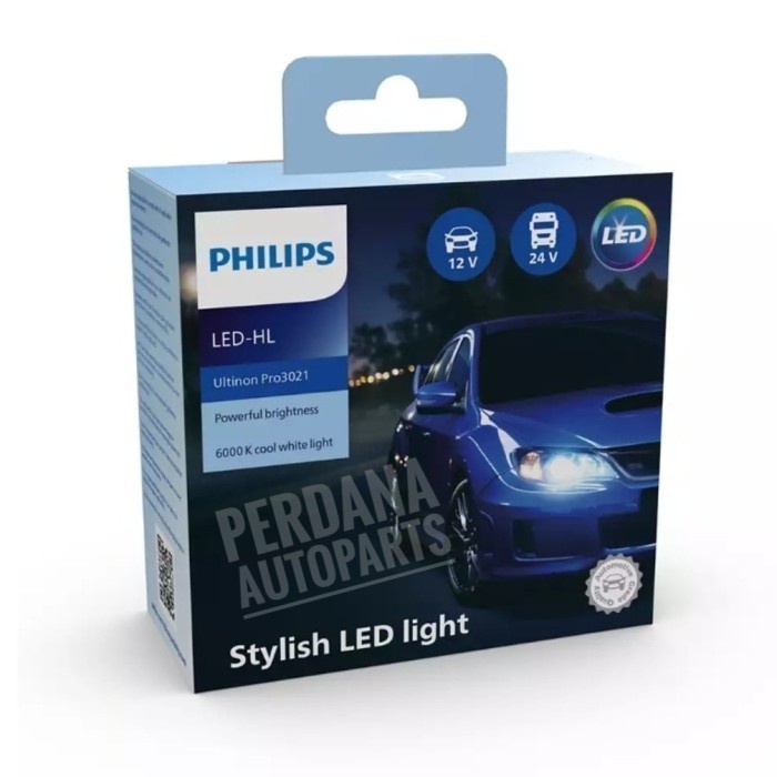 Lampu Kabut Wuling Almaz Asli Philips Led Ultinon Pro3021 H7 6000K