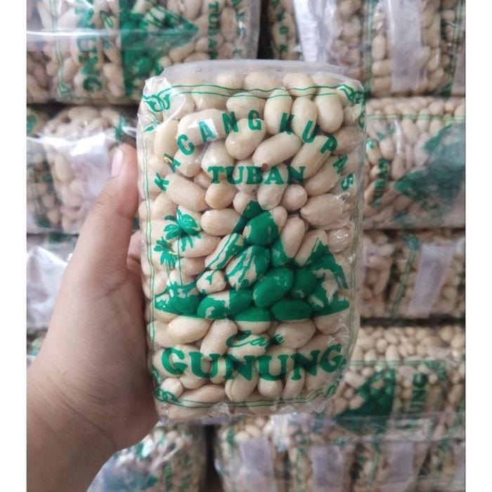 

5 BUNGKUS - Kacang Kupas Mentah Asli Tuban super kemasan @350 Gram Snack