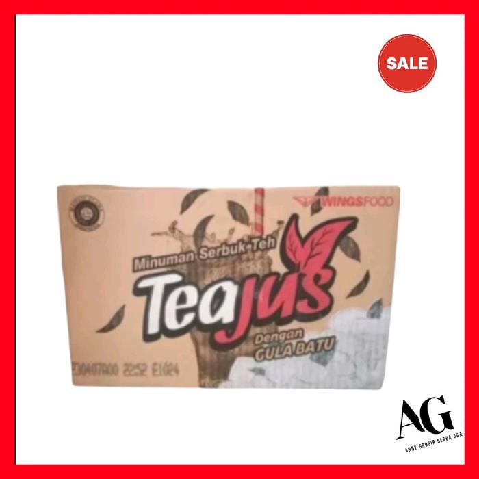 

tea jus gula batu satu karton isi 6 pack