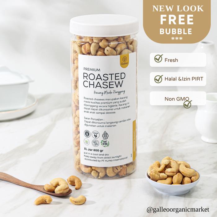 

Kacang Mede Jumbo Oven 250 GR/ Roasted Chasew Galleo Kacang Mete