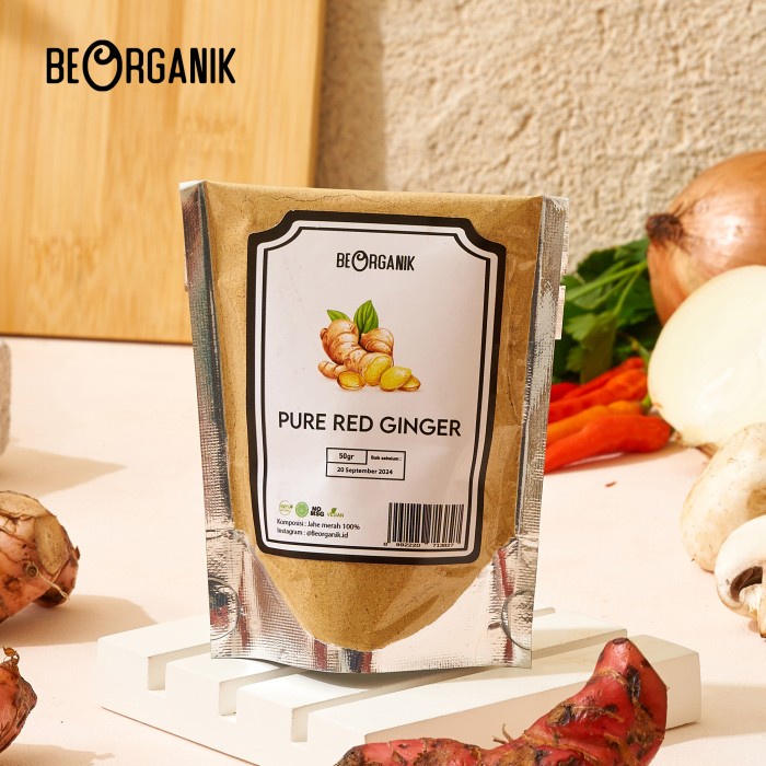 

Sale! Beorganik Pure Red Ginger Powder / Bubuk Jahe Merah Murni